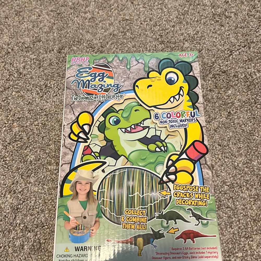 dinosaur egg spinner